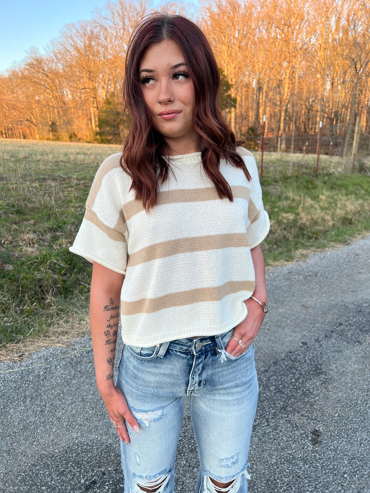 The Jessie sweater top