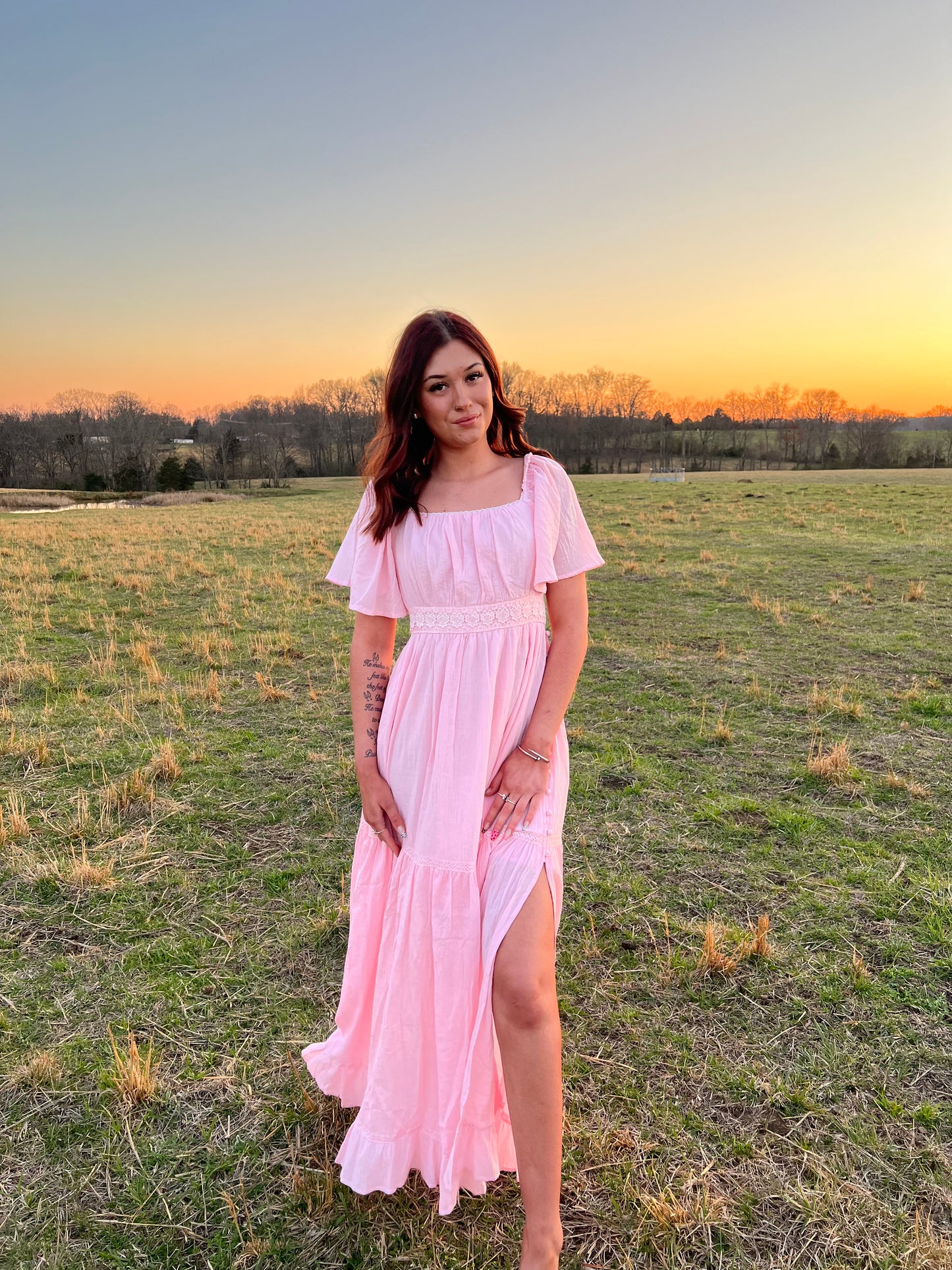 Pretty in pink dress