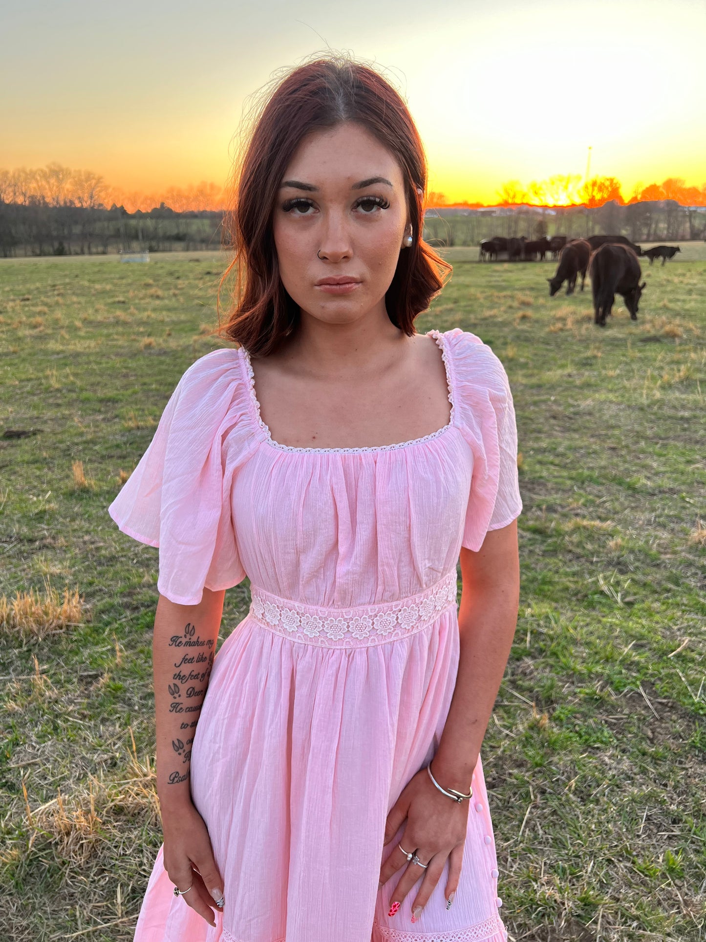 Pretty in pink dress