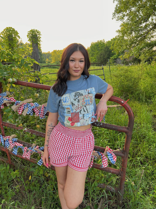 Patch rodeo tee